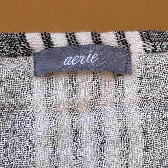 Aerie Brand Kimono Cover Up Fringe One Size - Picture 8 of 11